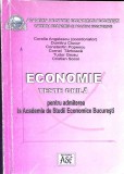 ECONOMIE TESTE GRILA PENTRU ADMITEREA LA ASE BUCURESTI-CORALIA ANGELESCU SI COLAB.-337916