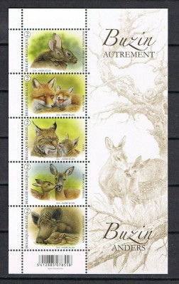 195-BELGIA 2014-ANIMALE - ANIMALE-Bloc nestampilat Mi nr 181MNH foto