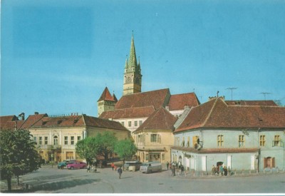 CPI B 11673 CARTE POSTALA - MEDIAS. PIATA REPUBLICII foto
