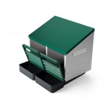 Cuibar pasari cu 2 compartimente, MG-02 PROFI cu colector de oua