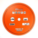 Disc circular vidia Multimaterial pentru aluminiu, lemn, 100 dinti, 350x30 mm, Richmann Exclusive