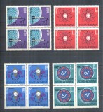 ROMANIA 1967 - LP 665. EXPO 67 - Montreal. Blocuri de 4., Nestampilat