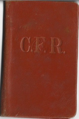 A3861N Permis de călătorie CFR clasa I, 1936 foto