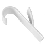Cumpara ieftin Suport de prosoape si haine, pentru calorifer, plastic, 9.8 cm, alb