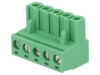 Regletă de conexiuni deconectabilă 5,08mm cu 5 piste