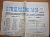 ziarul curierul de iasi 22 ianuarie 1990 - anul 1, nr. 2 al ziarului