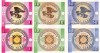 Lot 3 Bancnote Kyrgyzstan 1, 10, 50 Tyiyn 1993 UNC, Asia