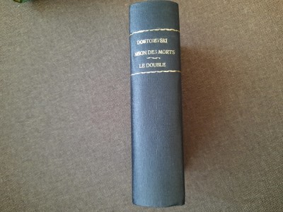 Th. Dostoievsky - Souvenirs de la maison des morts 1886 /LE DOUBLE 1918 2 VOLUME foto