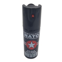 Spray piper paralizant, iritant, lacrimogen, negru, 60 ml foto