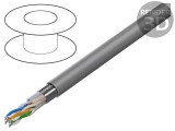 Cablu LANBERG F/UTP 4 perechi 100m gri PVC pentru transmitere date