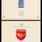 1974 Romania, Miscarea pentru Apararea Pacii, carnet FDC de protocol LP 857