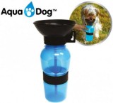 Bidon Apa Caini Aqua Dog Portabil 585ml - Sticla Hranire si Hidratare Cani, Accesorii Plimbare