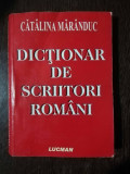 DICTIONAR DE SCRIITORI ROMANI - CATALINA MARANDUC