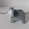 Elefant metal suport lumanare design modern tip Eames Elephant, 11x5x4cm