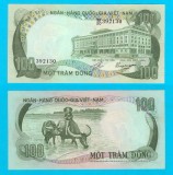 Vietnam Sud (p#31) 100 Dong 1972 UNC &#039;Bivoli&#039; serie: 392130