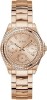 Ceas Dama Guess Empower GW0759L3, Quartz, Carcasa Inox 30mm, Curea Silicon, Rose Gold/Roz/Albastru/Mov/Alb