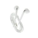 Cumpara ieftin Casti In-Ear cu microfon, pentru Samsung S6, EG920LW, control pe fir, cablu 120 cm, conector jack 3.5mm, albe