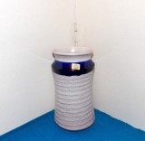 Vaza ceramica emailata raku, hand made - design Paula von Freyman, Steninge Keramik, Suedia
