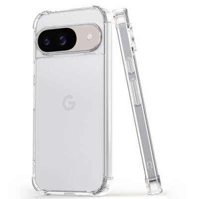 Husa pentru Google Pixel 9 - Techsuit Shockproof Clear Silicone - Clear foto