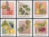 Zimbabwe 1991 - Fructe de pădure, serie neuzata