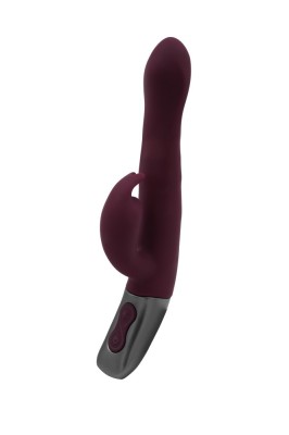 Vibrator Rabbit Titanz, Bordo, 21.5 cm foto