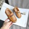 Pantofi eleganti maro tip mocasini pentru baietei (Marime Disponibila: Marimea
