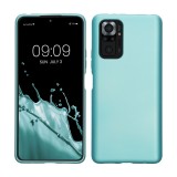 Husa kwmobile pentru Xiaomi Redmi Note 10 Pro, Silicon, Verde, 54552.231, Carcasa