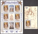 S. TOME E PRINCIPE 1983 PICTURA CRACIUN SALVADOR DALI ( bloc+colita dt.) MNH, Nestampilat
