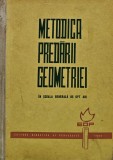 Cumpara ieftin Metodica predarii geometriei in scoala generala de opt ani - 1965 - Bogdanov Zlate (AG235)