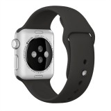 Cumpara ieftin Curea Bratara Silicon Apple Watch 42mm 44mm Black