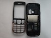 Carcasa Nokia 6303 Argintie Completa (Fata+Spate+Rama) - Fara Tastatura - Aftermarket