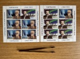 Emil Racovita, 75 de ani de la moarte, minicoli de 5 timbre si 1 vinieta 2022 LP 2393b