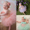 Costum tutu bebelusi 3 piese fusta bentita/ sedinta foto botez