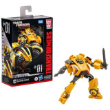 Transformers Generations Studio Series Deluxe Class Gamer Edition Figurina articulata Bumblebee 11 cm, Hasbro