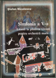 Cumpara ieftin PARTITURA STEFAN NICULESCU: SIMFONIA A V-A/LITANII/PENTRU ORCHESTRA MARE/1996-97