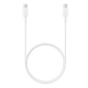 Cablu de Date USB-C la Type-C Fast Charging 3A, 1m - Samsung (EP-DA705BWE) - White (Bulk Packing)