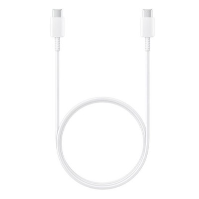 Cablu de Date USB-C la Type-C Fast Charging 3A, 1m - Samsung (EP-DA705BWE) - White (Bulk Packing) foto