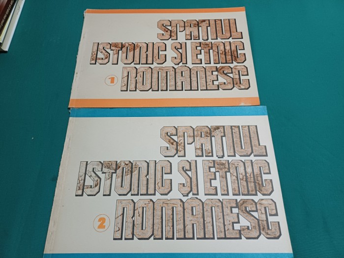 SPAȚIUL ISTORIC ȘI ETNIC ROM&Acirc;NESC * VOL. 1 ȘI 2 / 1992 *00