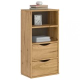 vidaXL Dulap lateral cu sertare &bdquo;ODDA&rdquo; 40x24x79 cm lemn masiv de pin