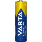 Baterii Alcaline Varta AA R6 Longlife Power, Tip AA (LR6), 1.5V, diverse cantitati