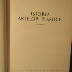 Istoria artelor plastice - Constantin Suter (vol. I)