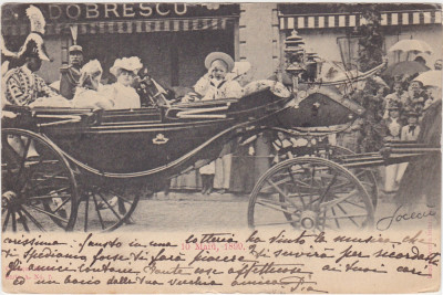 CP Parada 10 Maiu 1899 Principesa Maria, Elisabeta și regele Carol al II lea foto