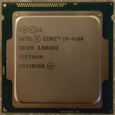 Procesor Intel Core i3-4160 3.6 GHz, 3MB Cache, Socket 1150 (a 4 Generatie) foto