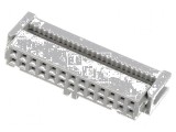 Conector IDC mufă mamă 26 PIN 1,27mm 2,5A pentru cablu-bandă