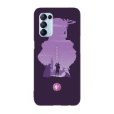 Husa compatibila cu Oppo A54 5G model Genshin Impact Beidou, Silicon, TPU, Viceversa, Transparent, Carcasa
