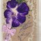 bnk cp Franta - Felicitare interbelica - handmade