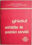 Ghidul unitatilor de prestari servicii