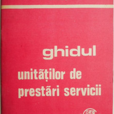 Ghidul unitatilor de prestari servicii