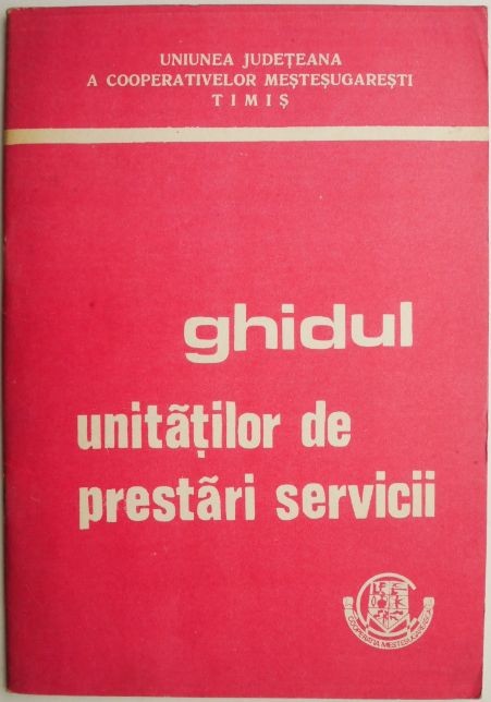 Ghidul unitatilor de prestari servicii