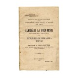 Alergări hipice la București, program și regulamentele &icirc;ntrunirii de primăvară, 1912